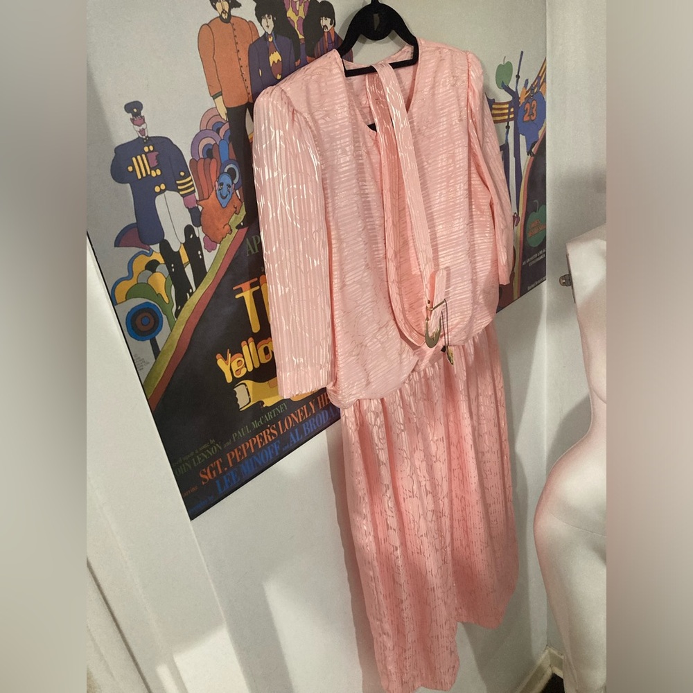 Vintage Pink 80s Dress - Perfect John Hughes Prom Look